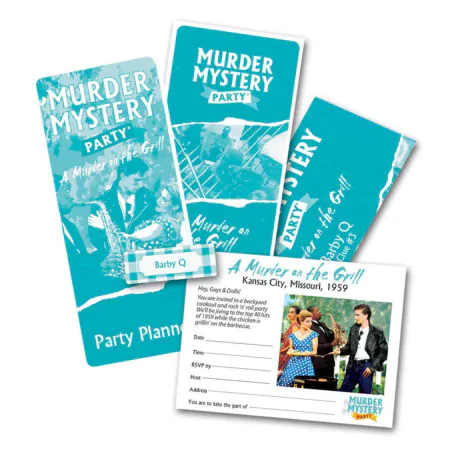 Murder Mystery Party : Murder on the Grill